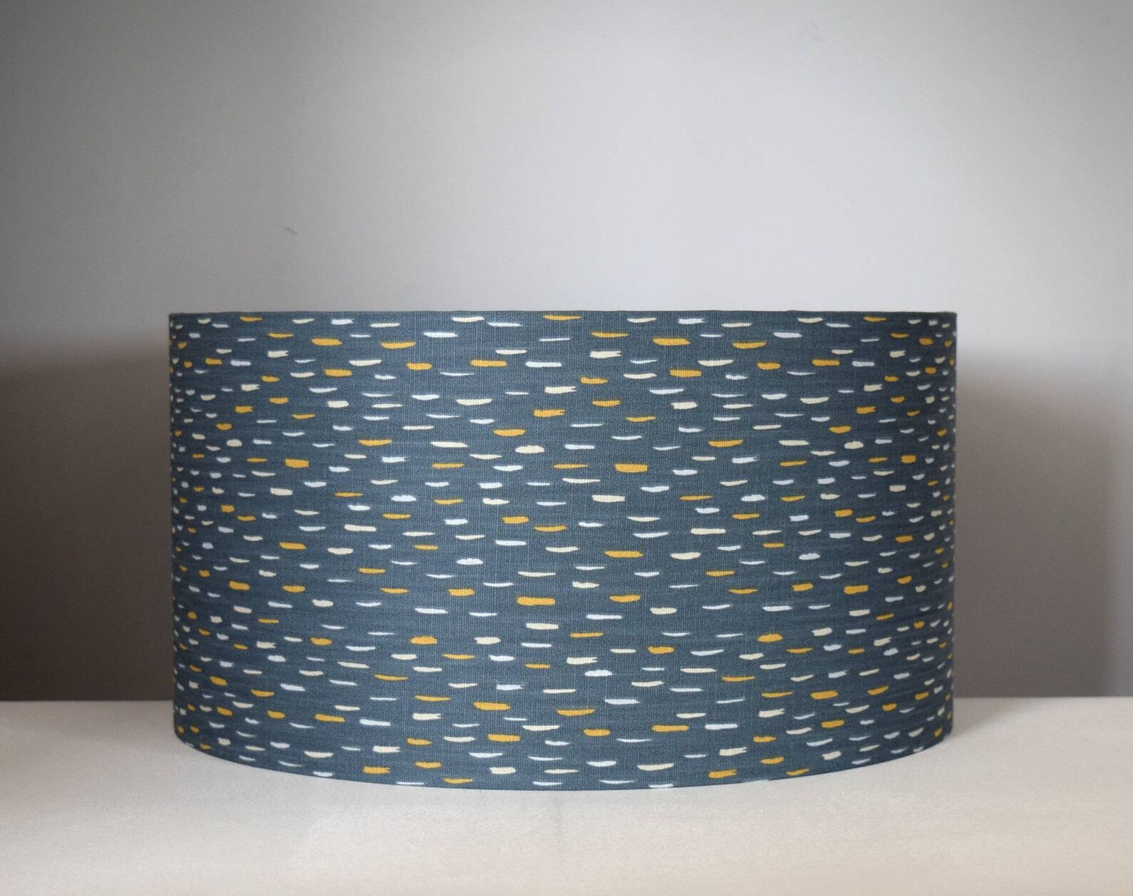 Scandinavian Mid Century Modern Geometric Cylinder Lamp Shade main image 1
