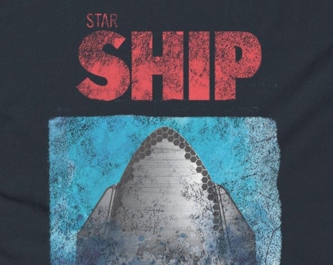 Featured listing image: Starship Underwater Landing T-Shirt - Jaws Edition