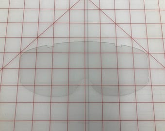 Hoth goggle visor clear (NOT color dyed)