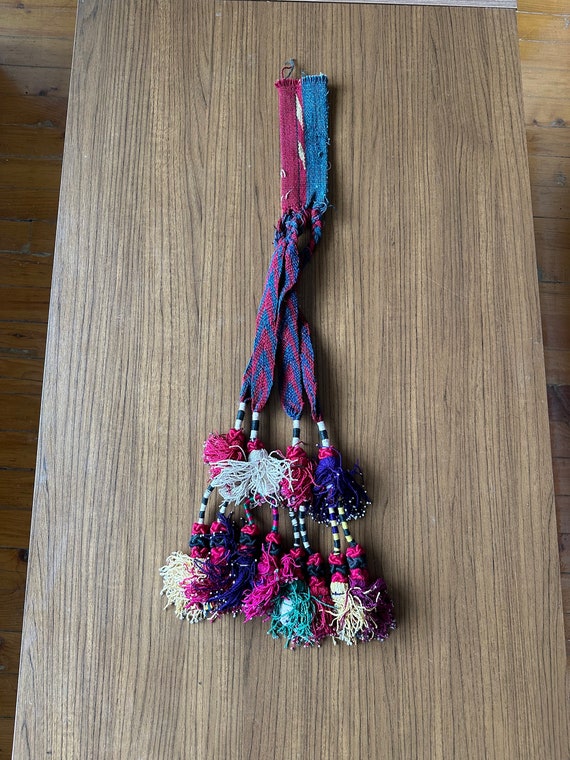 Tassel Vintage, Uzbek Tassel,Old Tassel, Lakai No… - image 9