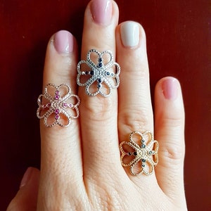 Four-leaf Clover Aine Ring by MERAKI Jewellery Singapore