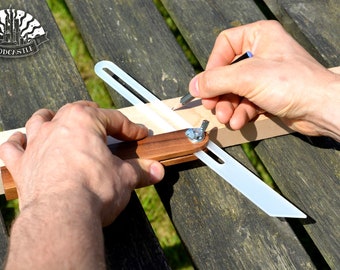 Woodcastle's handmade sliding bevel