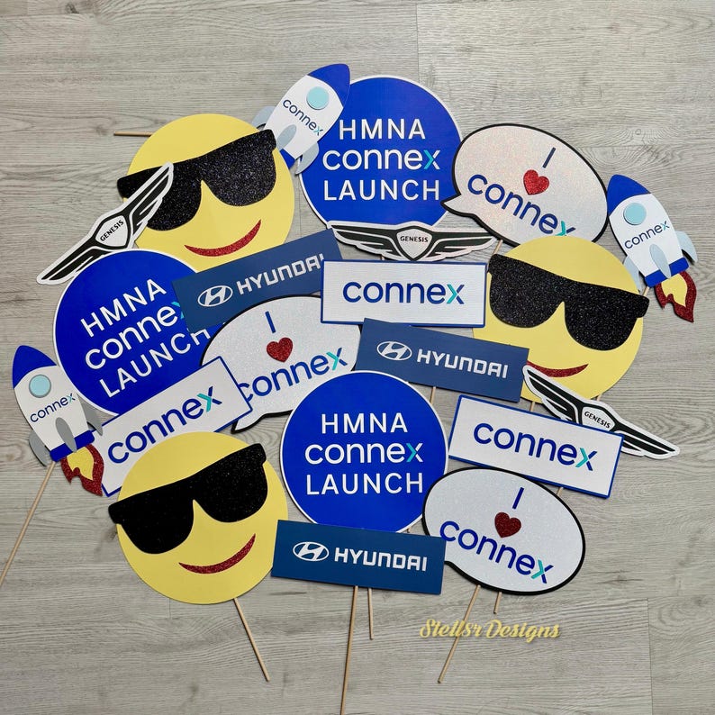 Custom (handcrafted) PHOTO BOOTH PROPS | Photo Props for Events and ...