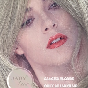 Tape in Hair Extension, Straight 22"-23", 100% Virgin Remy Human Hair, Color  Glacier Blonde, 40pcs/pack