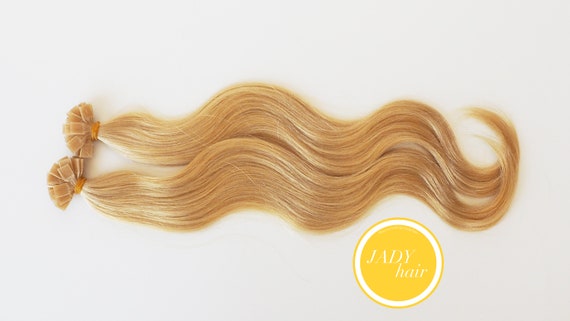 U-Tip Hair Extension, various lengths available, 100% Virgin Remy Hair, Color #24 Sandy blonde ,100strands/pack, 1g/strand