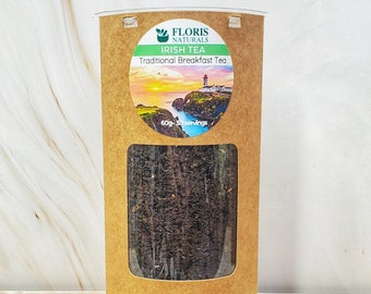 Irish Breakfast Tea - Natural Loose leaf Tea, Organic Tea, Breakfast Tea, Black Tea, Tea Lover