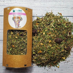 Memory Tea - Loose Leaf Tea, Medicinal Tea, Memory Help, Organic Tea