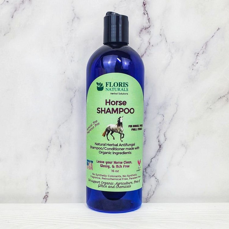Horse Shampoo All Natural Anti Fungal Itch Relief Herbal Etsy