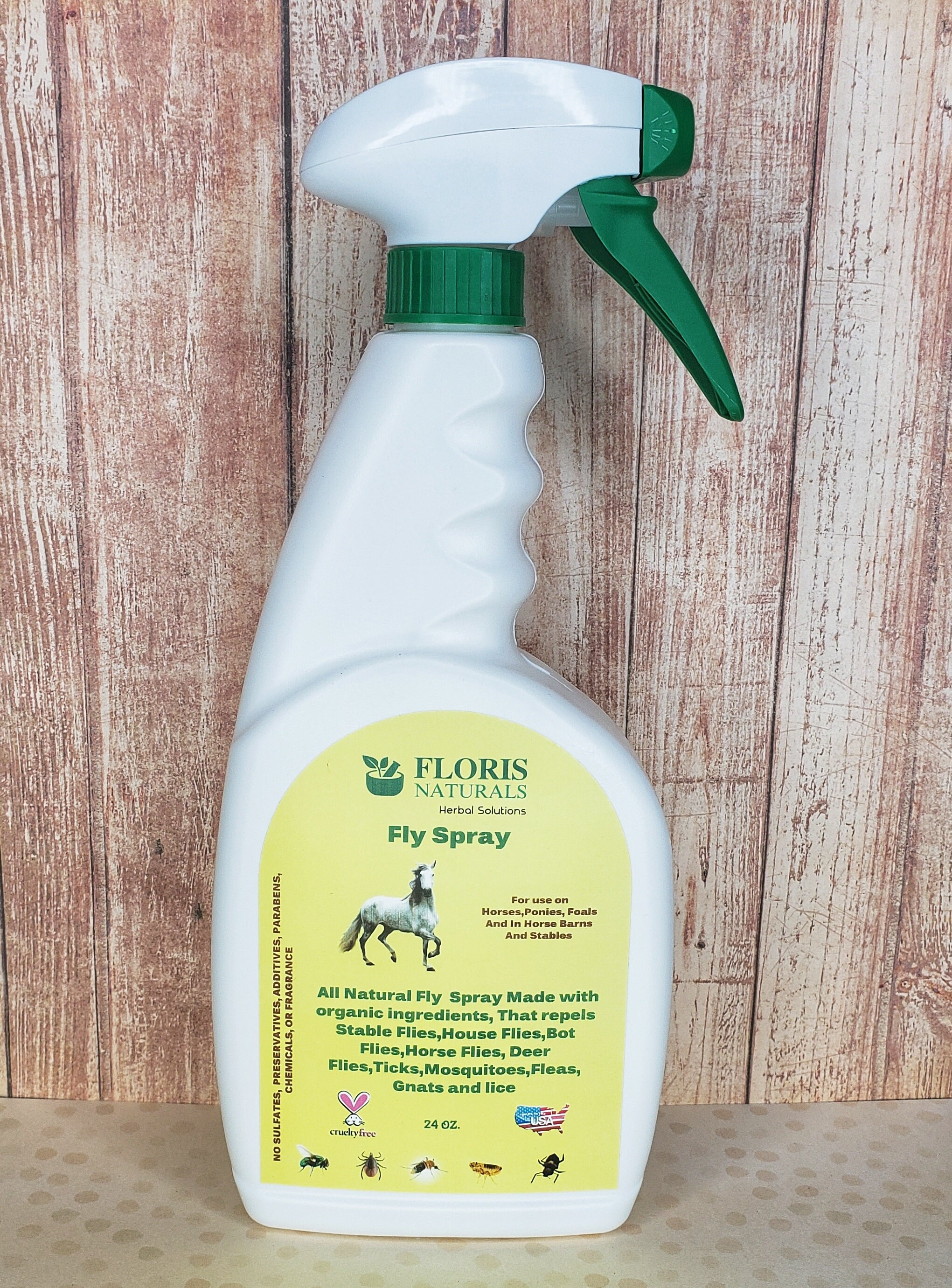 Horse Fly Spray Tick & Mosquito Repellent Natural Bug Spray Etsy