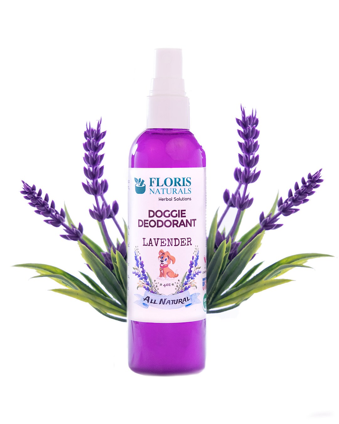 Doggie Deodorant Lavender Natural Dog Spray Wash Cologne Perfume Farm Made Safe Etsy