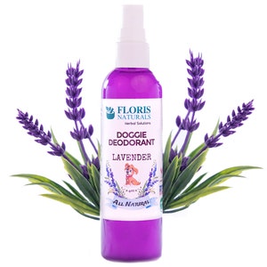 Doggie Deodorant Lavender Natural Dog Spray Wash Cologne Perfume Farm Made Safe