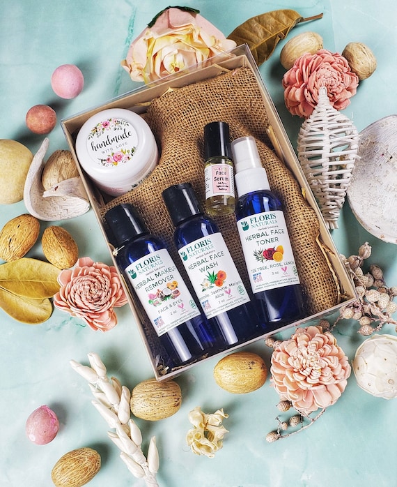 Face Gift Box Skin Care Gift Box Gift for Her Beauty Gift Etsy