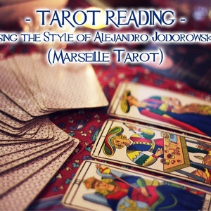 MARSEILLES TAROT READING / Tarology Session (Using the method of Alejandro Jodorowsky) - A self inquiry into your present - Fortune Telling