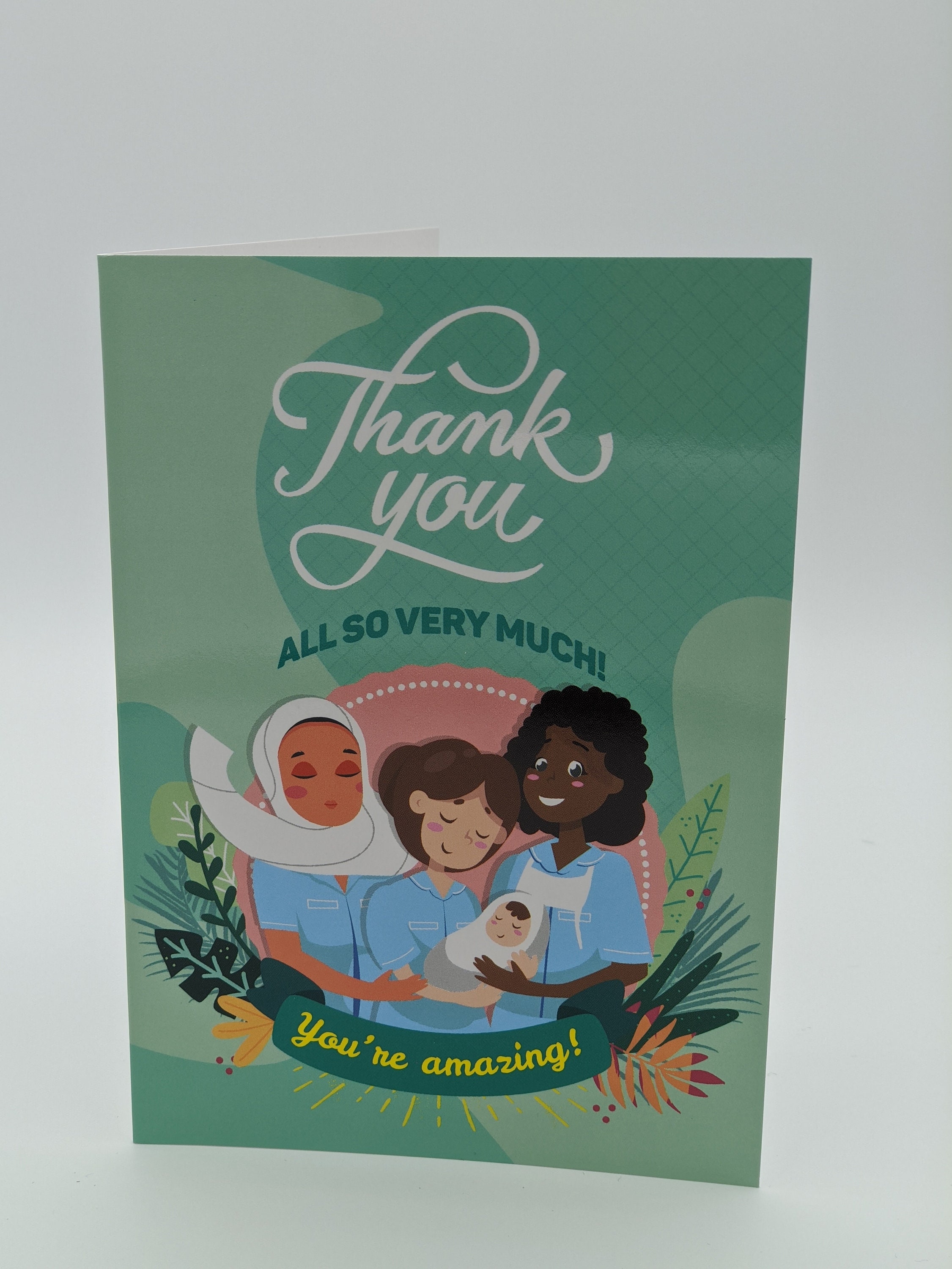 Beautiful Midwife Thank You Cards Etsy