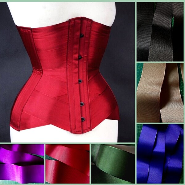Ribbon Corset Etsy