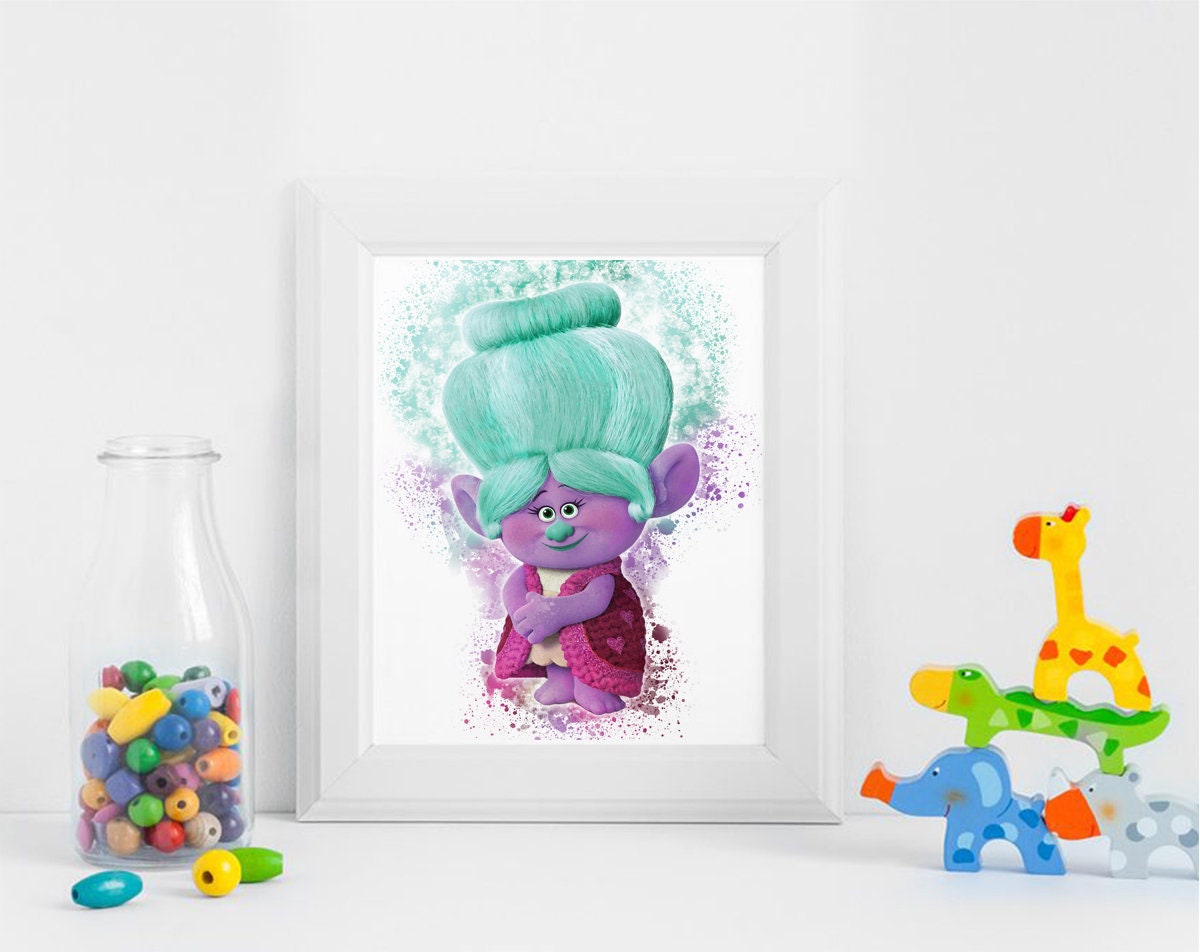Trolls Printable Digital Print Trolls Party Printables Trolls Etsy - Trolls Printable Digital Print Trolls Party Printables Trolls Etsy