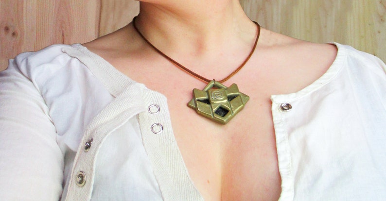 Collier Indiana Jones PRÉCOMMANDE Collier Sophia Hapgood, indiana jones et le sort de l'atlantide, collier atlante, collier orichalque image 6