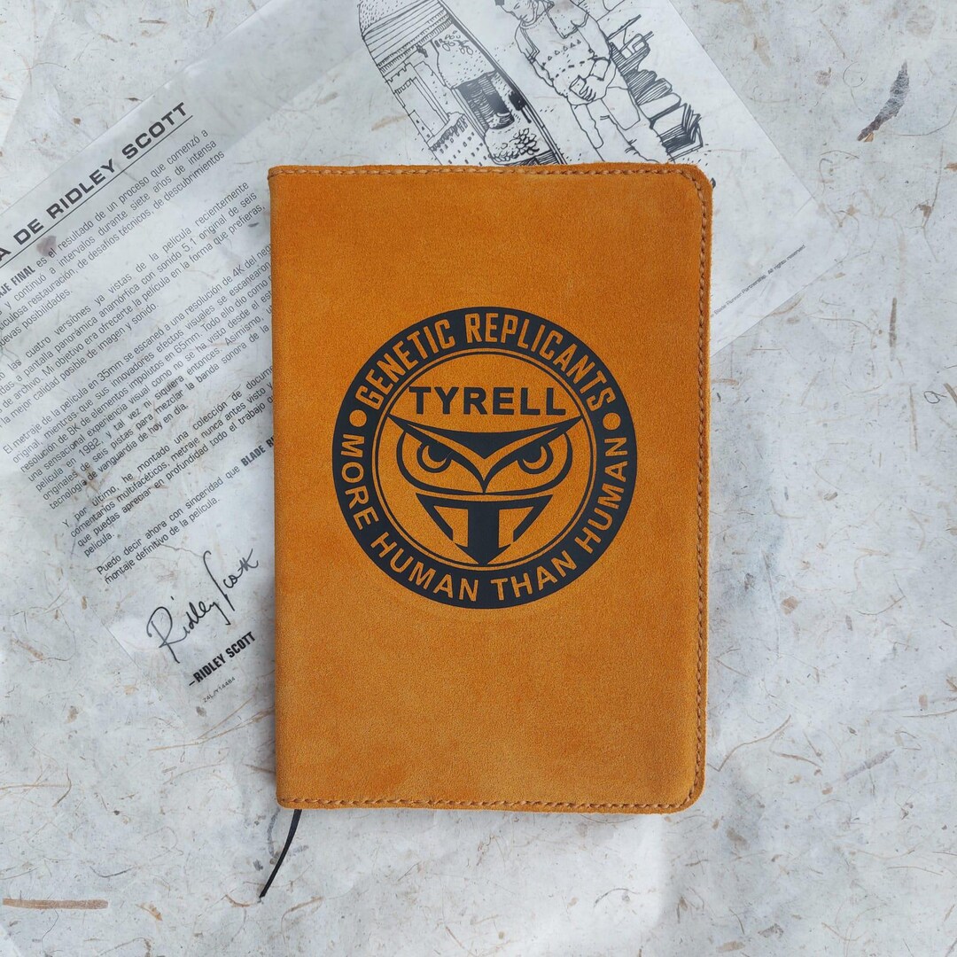 Blade Runner Notebook, Tyrell Inspired Notebook, Leather Notebook ...