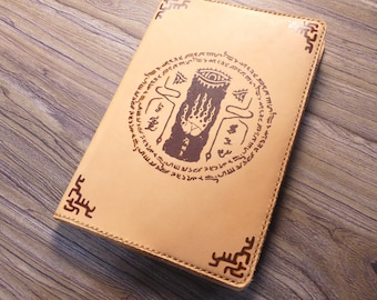 Zelda notebook, Zelda inspired notebook, leather notebook, unique notebook, Tears of the kingdom, Link Zelda, Legend of Zelda, videogame