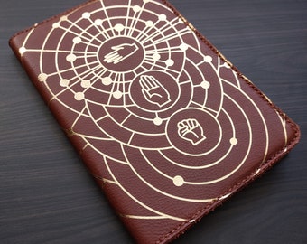 Star Wars Rebels notebook, Star wars inspired notebook, leather notebook, unique notebook, Ahsoka notebook, World between worlds notebook