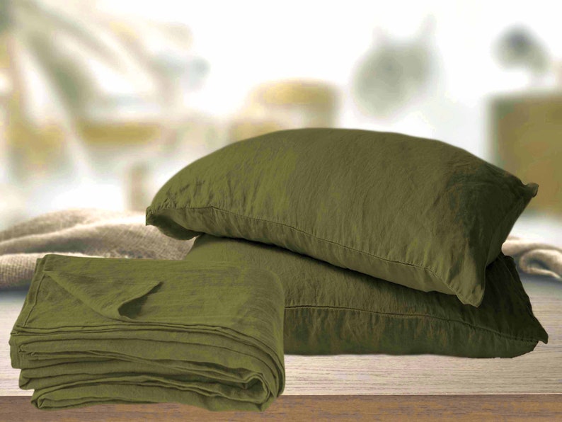 Organic Linen Pillow Cover