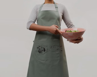 Border Terrier Apron