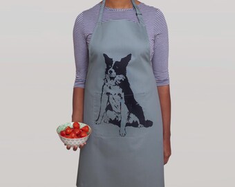 Border Collie Apron
