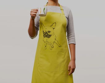 French Bulldog Apron