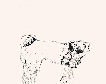 Schnauzer Tea Towel