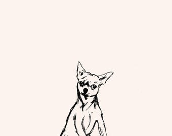 Chihuahua Tea Towel