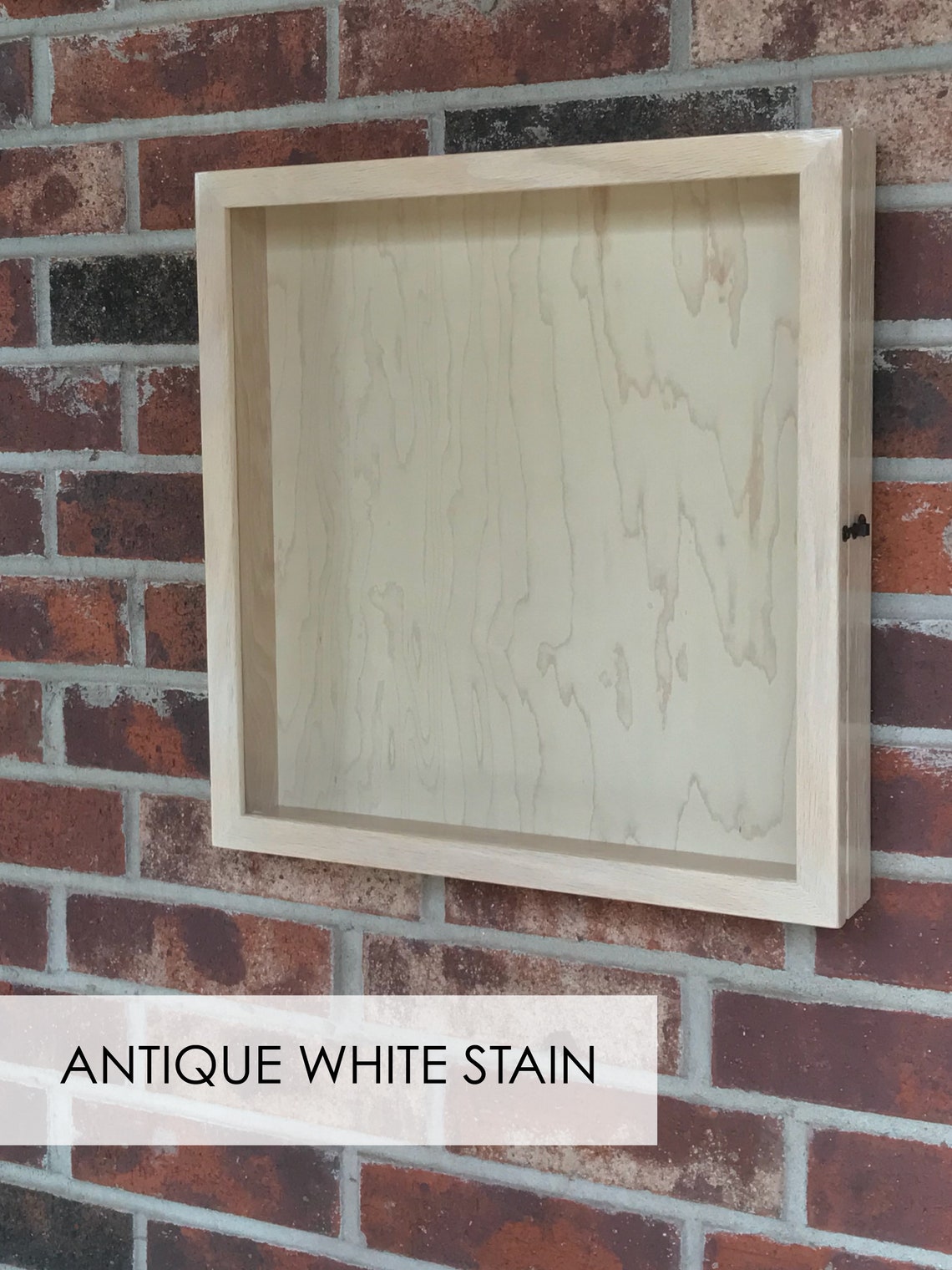 Shadow Box Depth Custom Shadow Box With Exterior Depth of 2.75 Inches, Memory Box ...