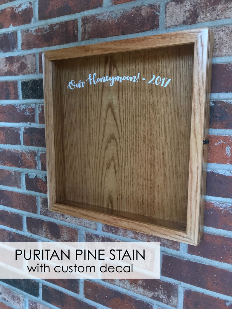 Custom Shadow Box with Exterior Depth of 3.75 inches, Memory Box, Display, Fully customizable & personalized image 4