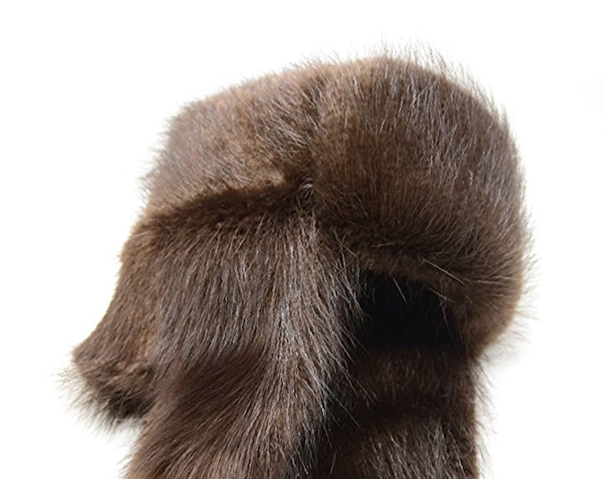 Natural Beaver Fur Winter Hat – Ultimate Warmth & Timeless Style