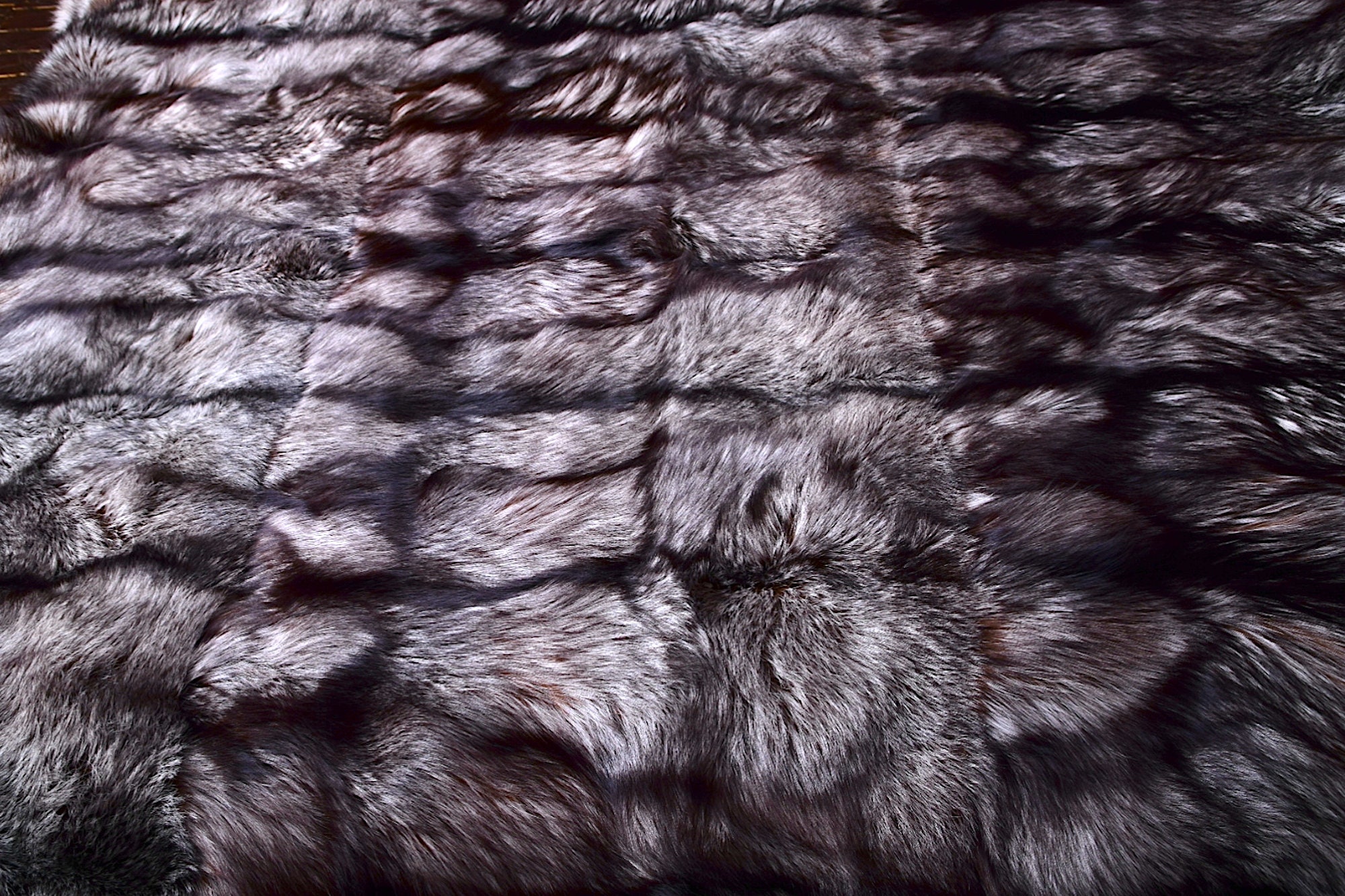 WILD SILVER FOX PELT