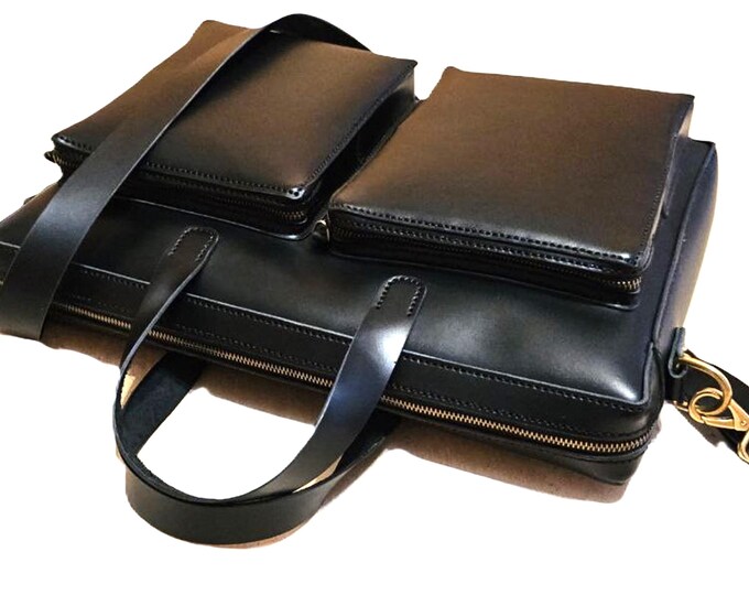 Handmade Genuine Leather Computer Bag