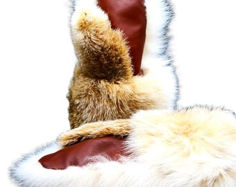 Luxury Handcrafted Lynx Fur Mittens – Ultimate Warmth & Elegance
