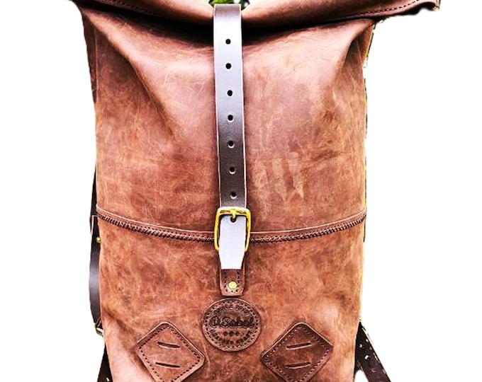 Handmade Leather Backpack