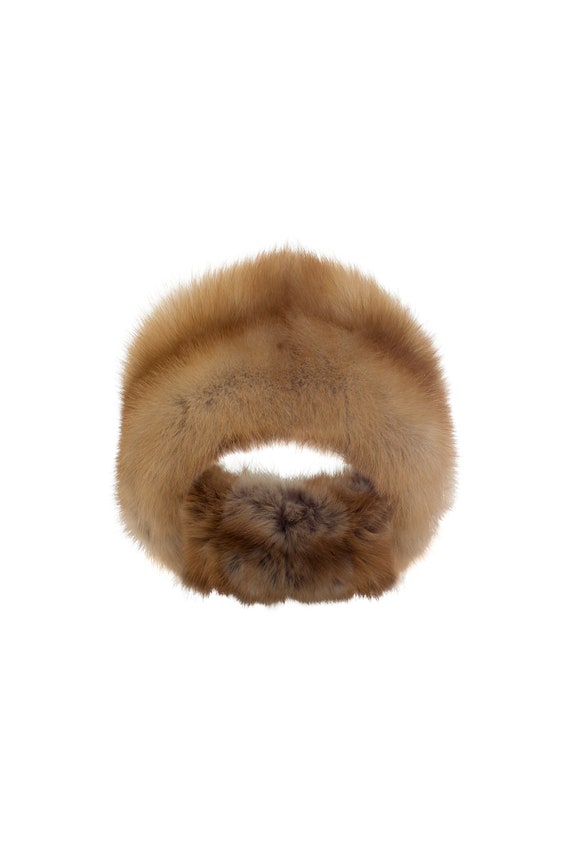 Natural Fur Headband – Handcrafted From Wild Forest Marten  display picture 2