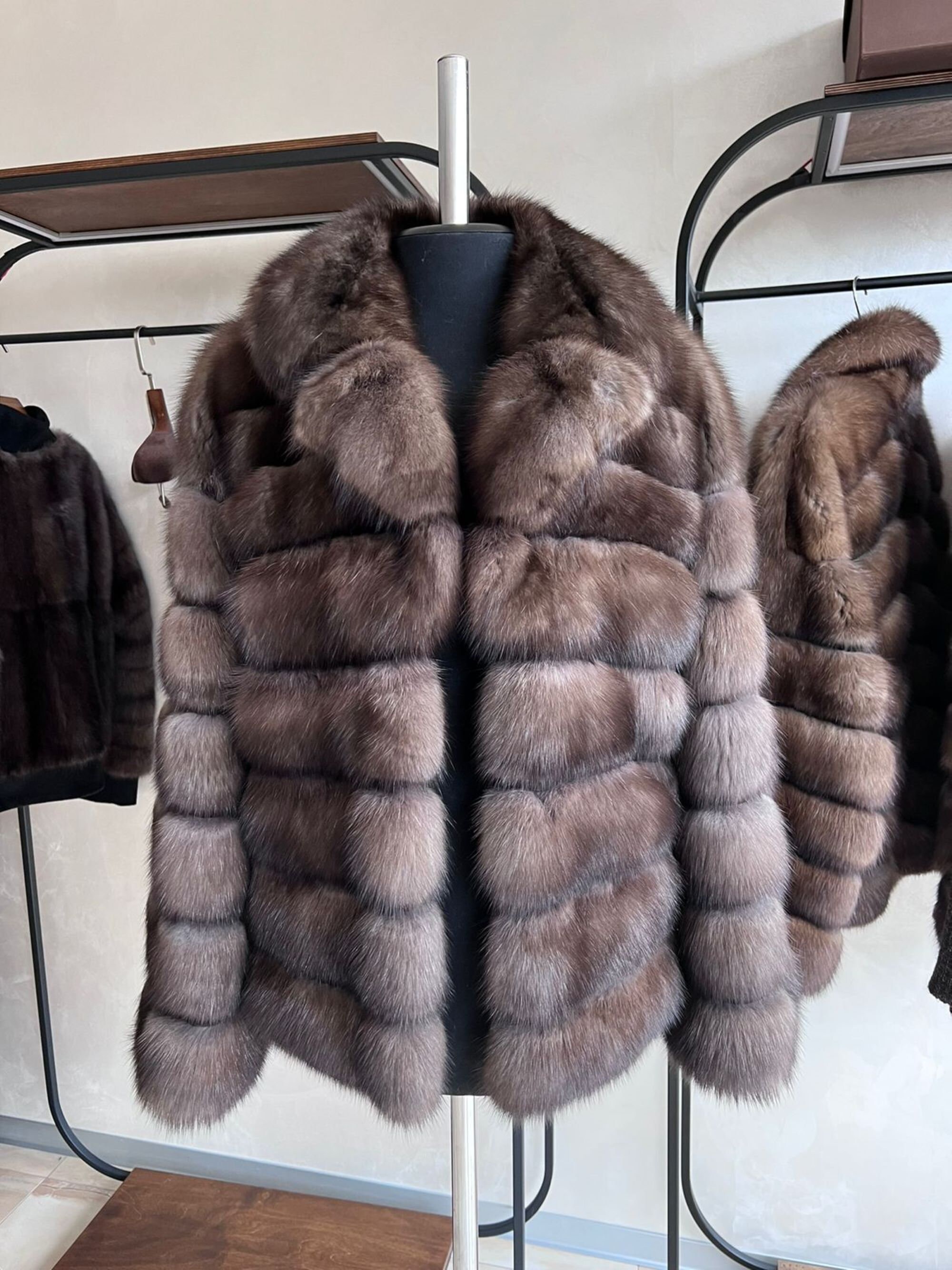 Sable fur coat cost Clearance