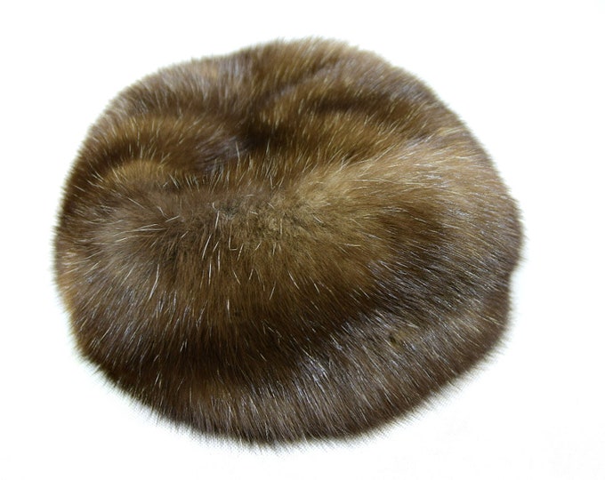Stay Warm and Stylish with our Russian Sable Fur Beret | Shop Now