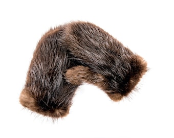 Winter Men's beaver fur mittens
