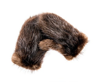 Winter Men's beaver fur mittens