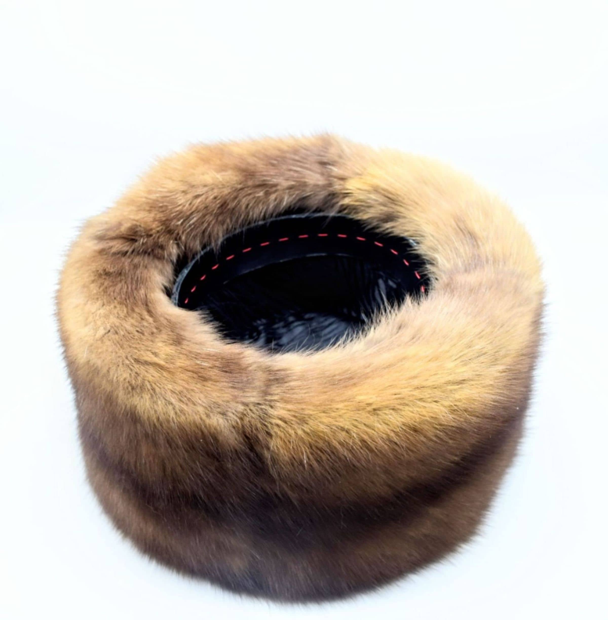Authentic Shtreimel Hasidic Natural Fur Hat Handmade Jewish Hat