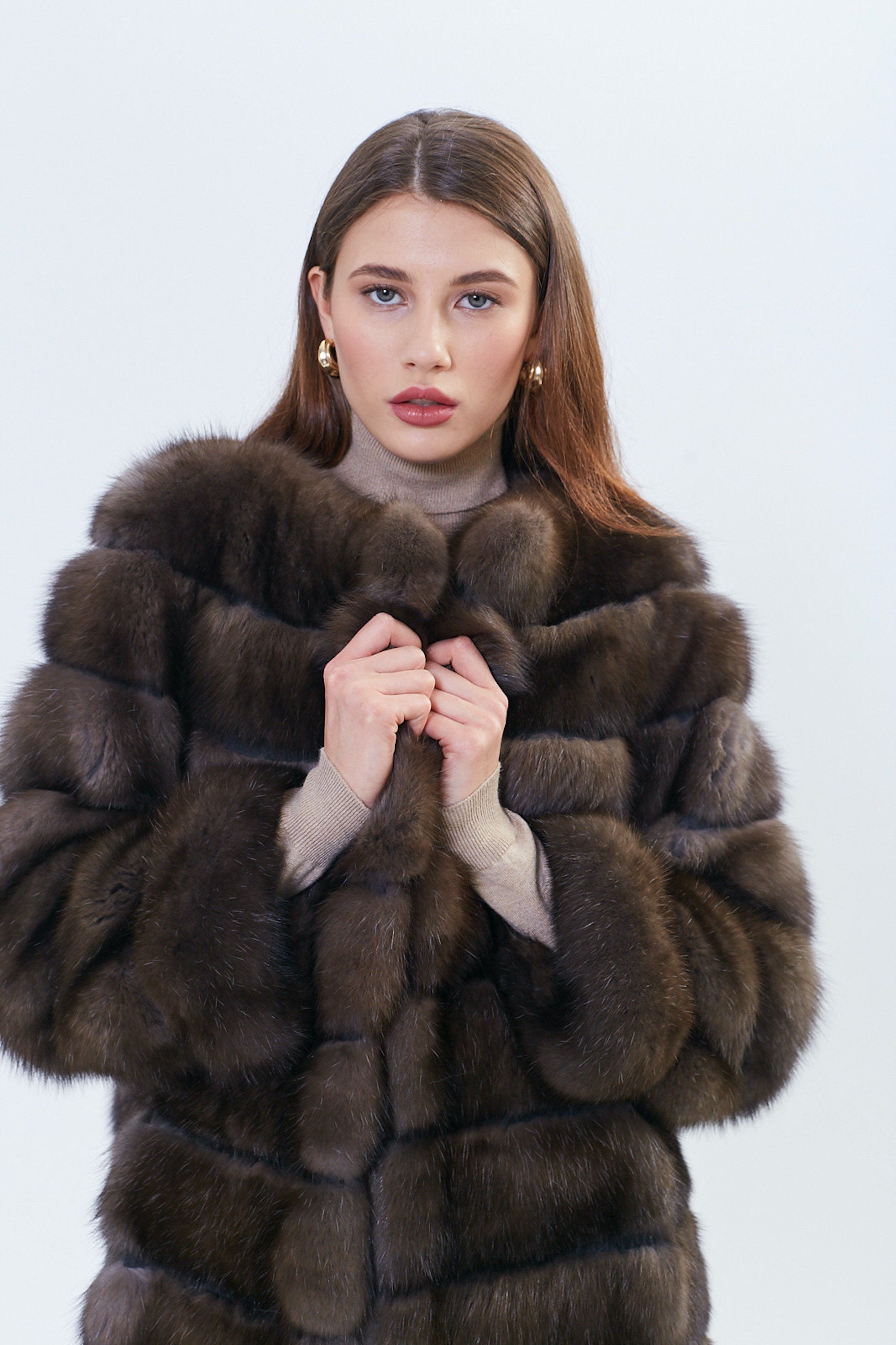 Women's Fur coat, Russian Sable fur