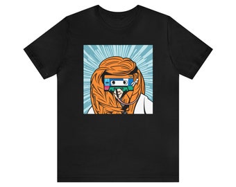 Cassette Head Unisex Jersey Short Sleeve Tee