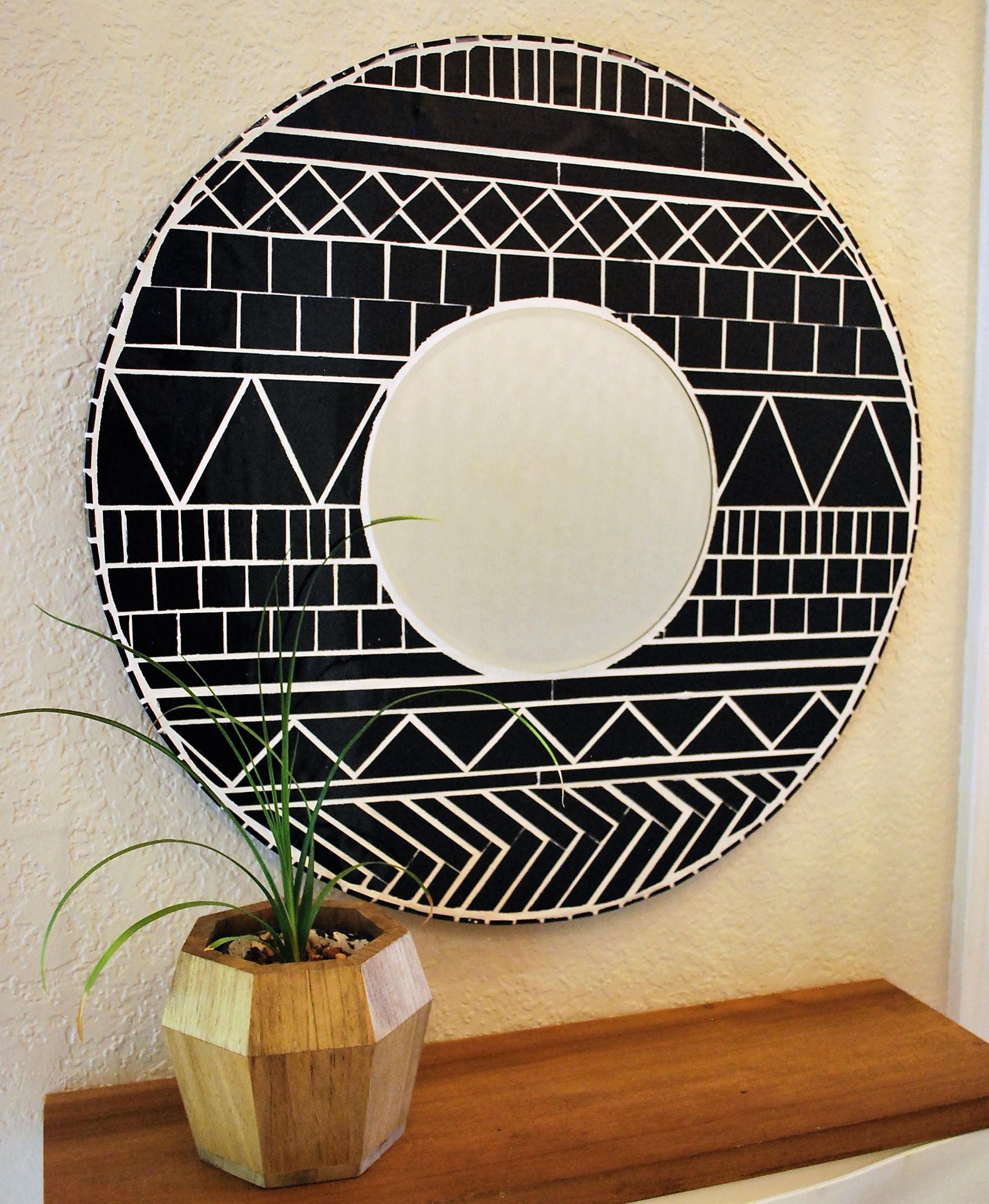 Modern Native Mirror | Etsy