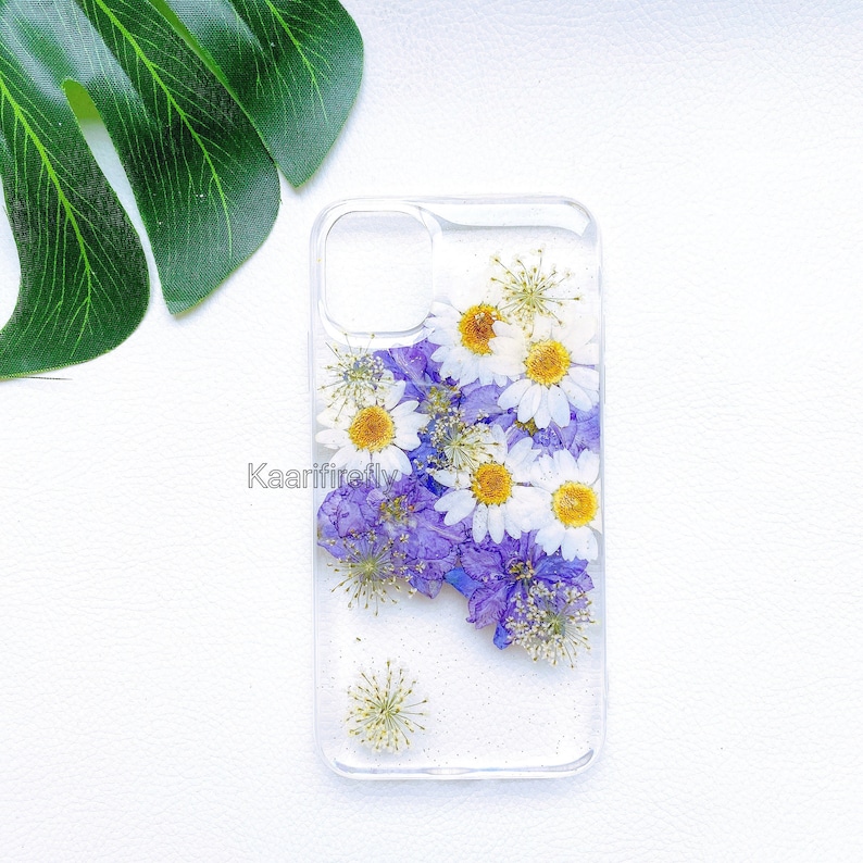 Real pressed dried flower case iphone 11 Pro Max Case iPhone XS Max X XR 6s 7 8 plus,Samsung Galaxy S7 S8 S9 S10 S10e Note 8 9 10 Plus case