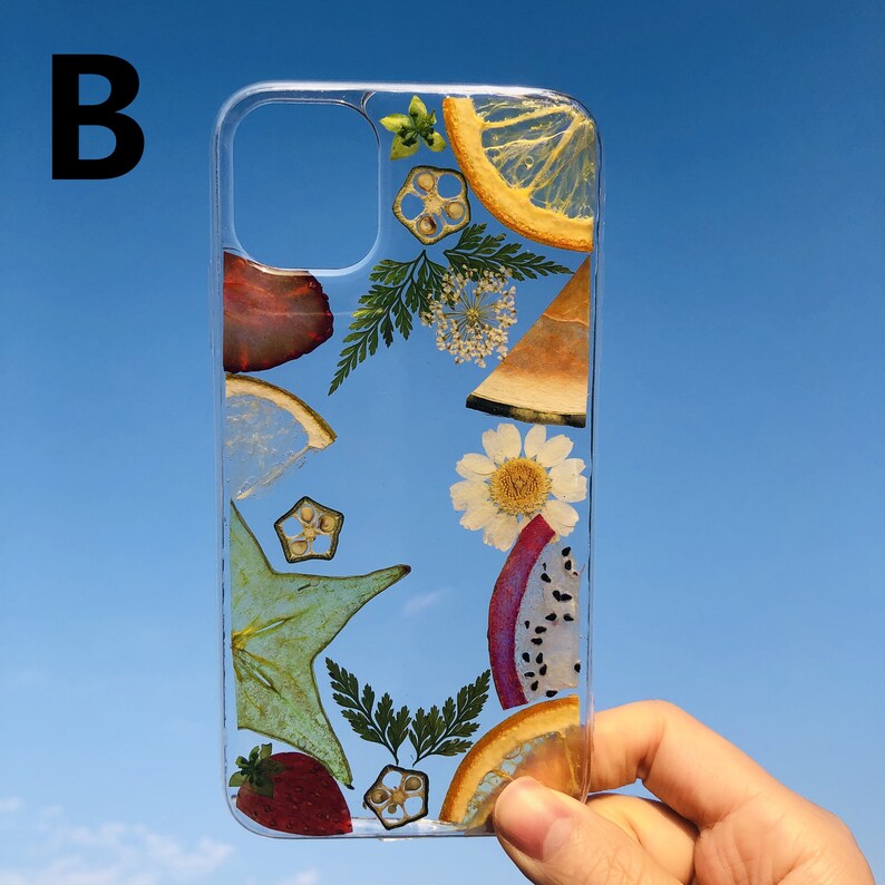 Real pressed flower case Real iphone 11 Pro Max Case X XR XS Etsy