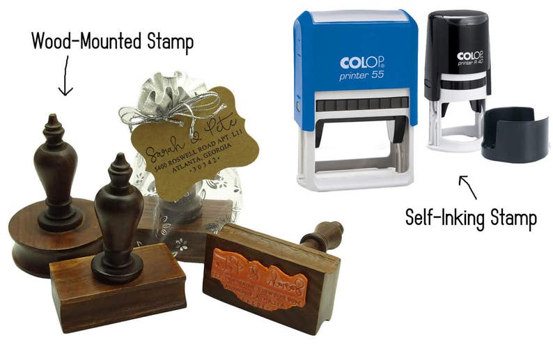 Custom Stamps Hand Crafted Rubber Stamp Signature Etsy