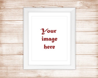 Download Free 8x10 16x20 digital photo frame Mockup download White photo Frame mockup Photo Digital Background Poster Mockup Wood planks Wood Background PSD Template